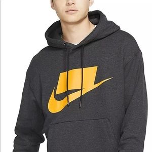 Nike Sportswear French Terry Blocked Logo Hoodie
